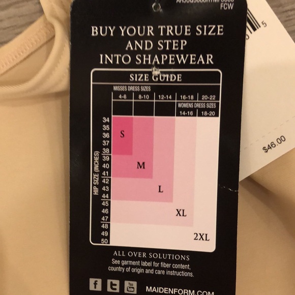 MAIDENFORM Body Shapewear - Nude - Picture 4 of 6